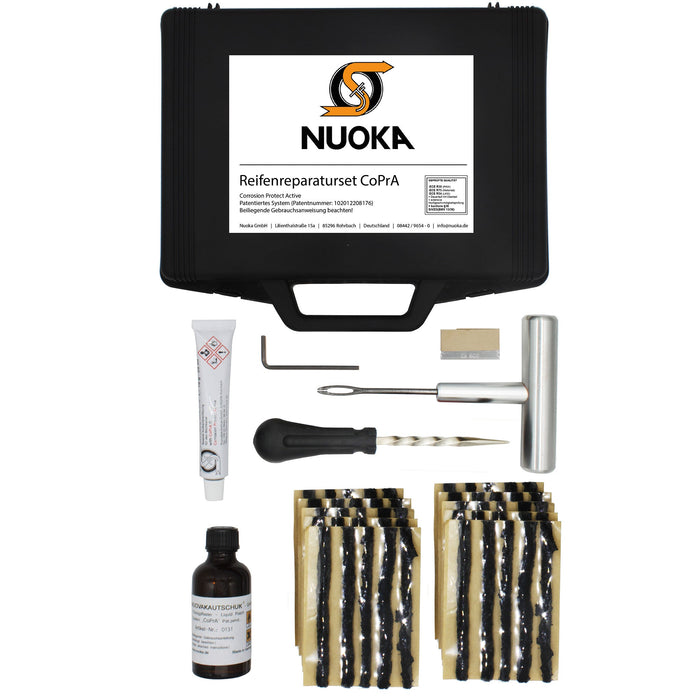 CoPrA Reifenreparaturset bis 6mm für Schlauchlosreifen — Nuoka